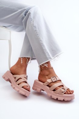 Sandał Klapki Model Zaxy NN285044 Light Pink - Step in style - 38