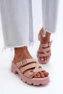 Sandał Klapki Model Zaxy NN285044 Light Pink - Step in style - 38 Sandał Klapki Model Zaxy NN285044 Light Pink - Step in style - 38