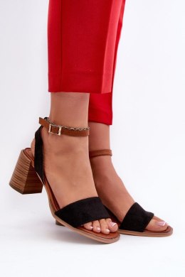 Sandały Model Ronvia 24SD35-7082 Black - Step in style - 38