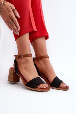 Sandały Model Ronvia 24SD35-7082 Black - Step in style - 38