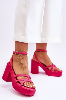 Sandały Model Shemira 78-130 Fuksja - Step in style - 39