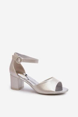 Sandały Model Vinceza 20100 Silver - Step in style - 38