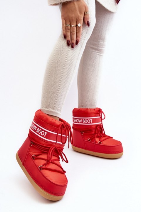 Śniegowce Model Soia NB619 Red - Step in style - 41/42 Śniegowce Model Soia NB619 Red - Step in style - 41/42