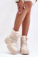 Śniegowce Model Zeva VL225P Light Beige - Step in style - 37 Śniegowce Model Zeva VL225P Light Beige - Step in style - 37
