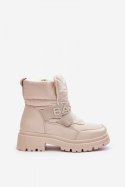 Śniegowce Model Zeva VL225P Light Beige - Step in style - 37 Śniegowce Model Zeva VL225P Light Beige - Step in style - 37