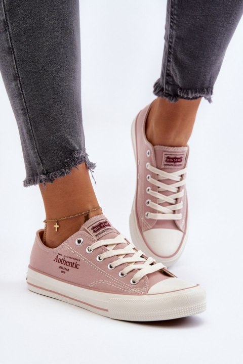 Trampki Model Big Star NN274239 Pink - Step in style - 40 Trampki Model Big Star NN274239 Pink - Step in style - 40