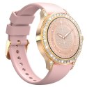 Smartwatch Damski VELTORI VT360-1 Różowy Pasek Silikonowy Smartwatch Damski VELTORI VT360-1 Różowy Pasek Silikonowy