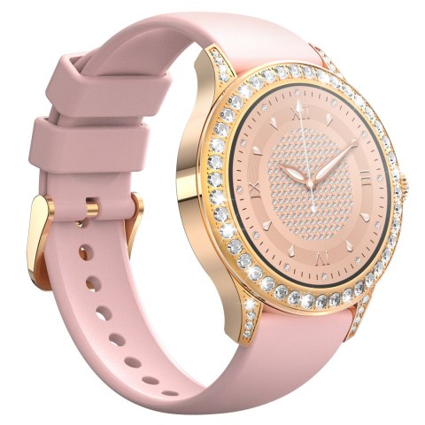 Smartwatch Damski VELTORI VT360-1 Różowy Pasek Silikonowy Smartwatch Damski VELTORI VT360-1 Różowy Pasek Silikonowy