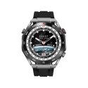 Smartwatch Veltori VT100-1 + Czarny Pasek Silikonowy + Czarny Eko Skóra Smartwatch Veltori VT100-1 + Czarny Pasek Silikonowy + Czarny Eko Skóra