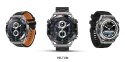 Smartwatch Veltori VT100-1 + Czarny Pasek Silikonowy + Czarny Eko Skóra Smartwatch Veltori VT100-1 + Czarny Pasek Silikonowy + Czarny Eko Skóra