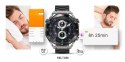 Smartwatch Veltori VT100-1 + Czarny Pasek Silikonowy + Czarny Eko Skóra Smartwatch Veltori VT100-1 + Czarny Pasek Silikonowy + Czarny Eko Skóra