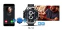 Smartwatch Veltori VT100-1 + Czarny Pasek Silikonowy + Czarny Eko Skóra Smartwatch Veltori VT100-1 + Czarny Pasek Silikonowy + Czarny Eko Skóra