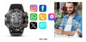 Smartwatch Veltori VT120-1 Czarny Pasek Silikonowy Smartwatch Veltori VT120-1 Czarny Pasek Silikonowy