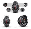 Smartwatch VELTORI VT130-1 Czarny Pasek Silikonowy Smartwatch VELTORI VT130-1 Czarny Pasek Silikonowy