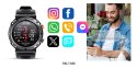 Smartwatch VELTORI VT130-1 Czarny Pasek Silikonowy Smartwatch VELTORI VT130-1 Czarny Pasek Silikonowy