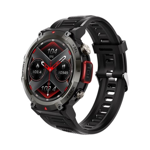 Smartwatch Veltori VT140-1 Czarny Pasek Silikonowy Smartwatch Veltori VT140-1 Czarny Pasek Silikonowy