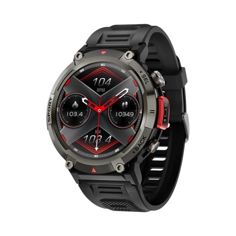 Smartwatch Veltori VT140-1 Czarny Pasek Silikonowy Smartwatch Veltori VT140-1 Czarny Pasek Silikonowy