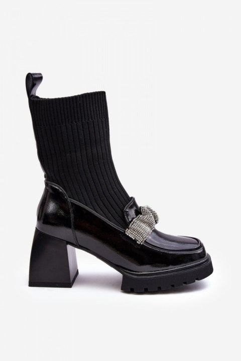 Botki Model DA MR870-41 Black - Step in style - 38 Botki Model DA MR870-41 Black - Step in style - 38