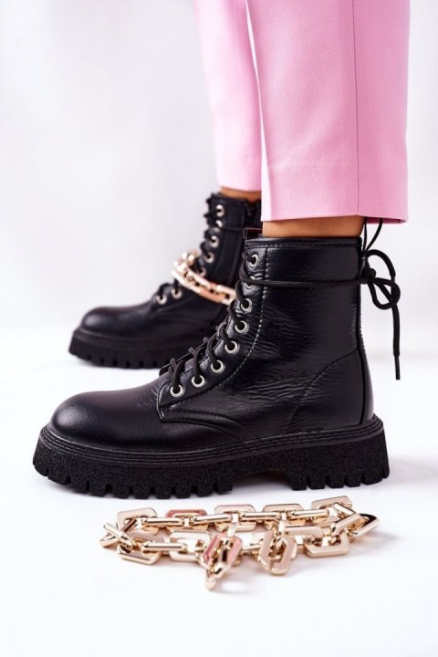 Botki Model Grail 8533 Black - Step in style - 40 Botki Model Grail 8533 Black - Step in style - 40