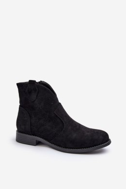 Botki Model S.Barski HY66-151 Black - Step in style - 37