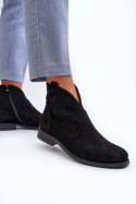 Botki Model S.Barski HY66-151 Black - Step in style - 37