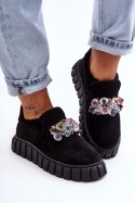 Buty Sportowe Model Desire NB615 Black Zamsz - Step in style - 38 Buty Sportowe Model Desire NB615 Black Zamsz - Step in style - 38