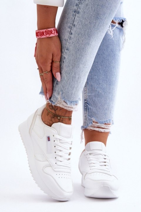 Buty Sportowe Model Merida BK939-9 White - Step in style - 40 Buty Sportowe Model Merida BK939-9 White - Step in style - 40