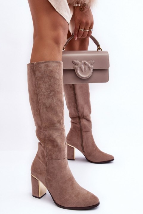 Kozaki Model Kilrenita QT63P Beige - Step in style - 40 Kozaki Model Kilrenita QT63P Beige - Step in style - 40