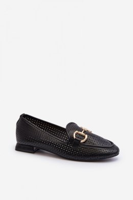 Mokasyny Model Iluvana FF-33 Black - Step in style - 37