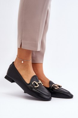 Mokasyny Model Iluvana FF-33 Black - Step in style - 38