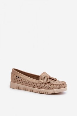 Mokasyny Model Tinami HH503-17 Gold - Step in style - 40