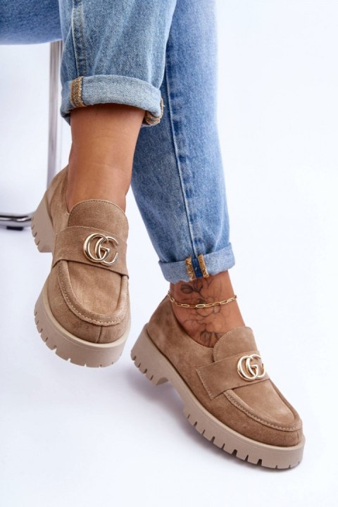 Półbuty Model Rosefalls 20153 Beige Zamsz - Step in style - 39 Półbuty Model Rosefalls 20153 Beige Zamsz - Step in style - 39