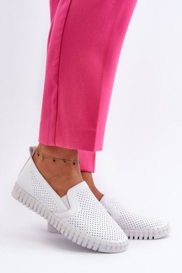 Półbuty Model Theophia 7874 White - Step in style - 36