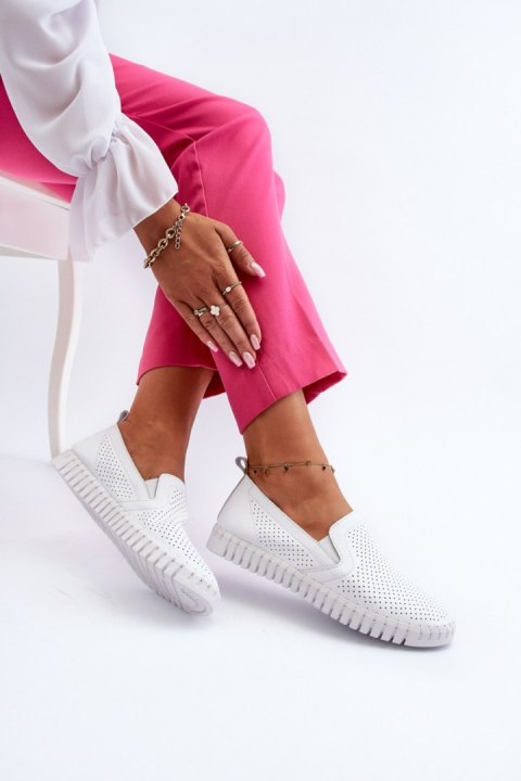 Półbuty Model Theophia 7874 White - Step in style - 36 Półbuty Model Theophia 7874 White - Step in style - 36