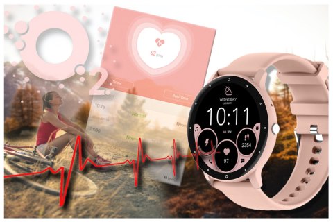 SMARTWATCH UNISEX Rubicon RNCF16 - BLUETOOTH CALL, TRENING GOOGLE FIT (sr058d) SMARTWATCH UNISEX Rubicon RNCF16 - BLUETOOTH CALL, TRENING GOOGLE FIT (sr058d)