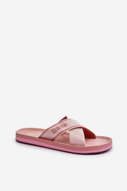 Sandał Klapki Model Big Star NN274A058 Pink - Step in style - 37