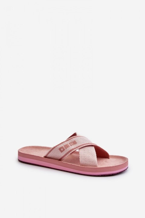 Sandał Klapki Model Big Star NN274A058 Pink - Step in style - 37 Sandał Klapki Model Big Star NN274A058 Pink - Step in style - 37