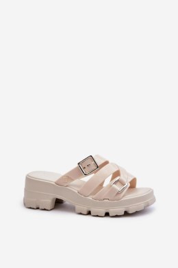 Sandał Klapki Model Zaxy NN285042 Light Beige - Step in style - 41/42