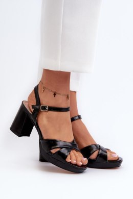 Sandały Model Jatine 24SD98-6988 Black - Step in style - 39