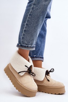 Śniegowce Model Olimuka VL212P Light Beige - Step in style - 40