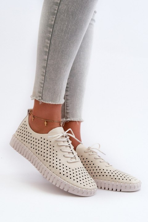 Trampki Model Ilvima Y141-8 Beige - Step in style - 38