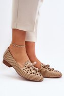 Baleriny Model Nestavia ASA222-1 Beige - Step in style - 37 Baleriny Model Nestavia ASA222-1 Beige - Step in style - 37