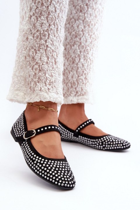 Baleriny Model Tinara T613P Black - Step in style - 39 Baleriny Model Tinara T613P Black - Step in style - 39