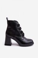Botki Model DA CR8120 Black - Step in style - 38 Botki Model DA CR8120 Black - Step in style - 38