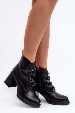 Botki Model DA CR8120 Black - Step in style - 39