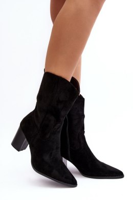 Botki Model Danell 22556-L2 Black - Step in style - 39