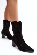 Botki Model Danell 22556-L2 Black - Step in style - 39 Botki Model Danell 22556-L2 Black - Step in style - 39