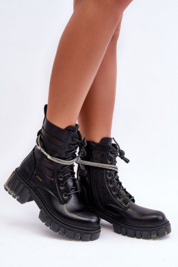 Botki Workery Model Rocky D8109 Black - Step in style - 38