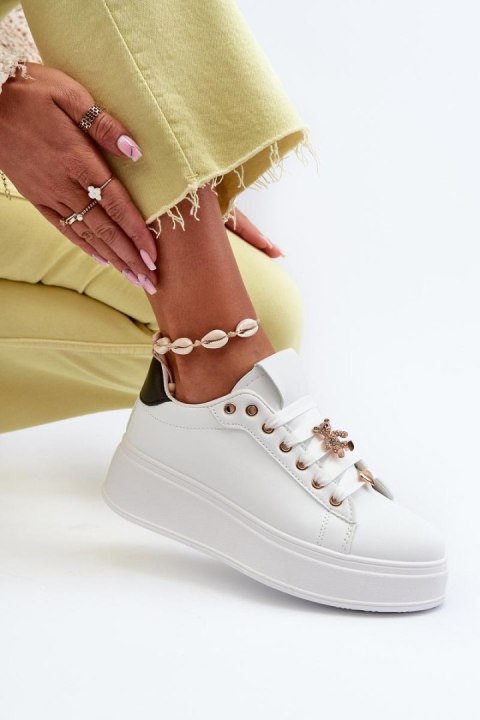 Buty Sportowe Model Cavisa C2168 White/Black - Step in style - 40 Buty Sportowe Model Cavisa C2168 White/Black - Step in style - 40