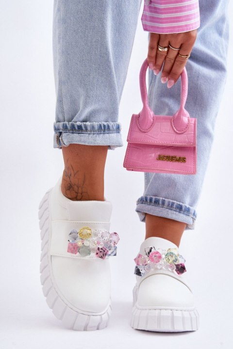 Buty Sportowe Model Desire NB615 White - Step in style - 36 Buty Sportowe Model Desire NB615 White - Step in style - 36